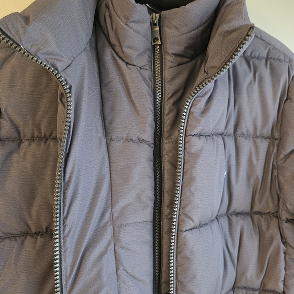 Nautica Mens Grey Puffer Coat - Picture 3 of 11